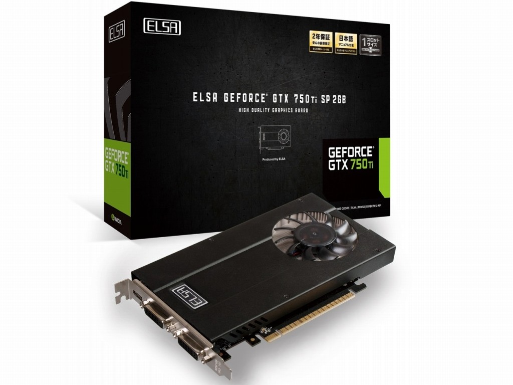 Media asset in full size related to 3dfxzone.it news item entitled as follows: ELSA annuncia la card factory-overclocked GeForce GTX 750 Ti SP | Image Name: news21611_ELSA-GeForce-GTX-750-Ti-SP_2.jpg