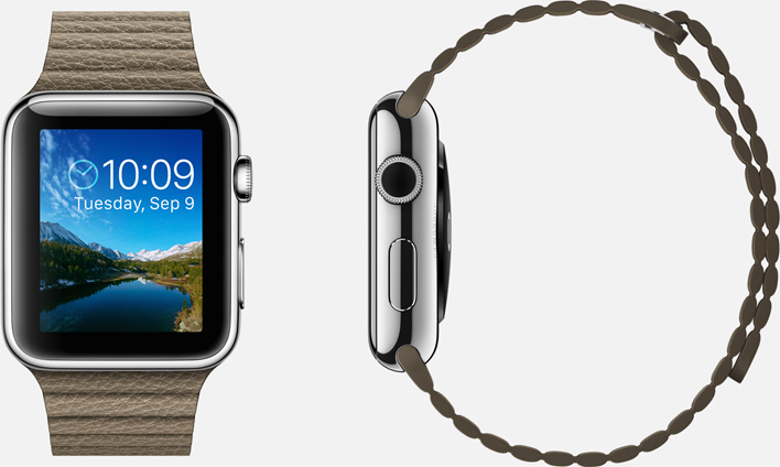 Immagine pubblicata in relazione al seguente contenuto: La presentazione ufficiale degli Apple Watch disponibili in tre collezioni | Nome immagine: news21619_Apple-Watch_1.jpg