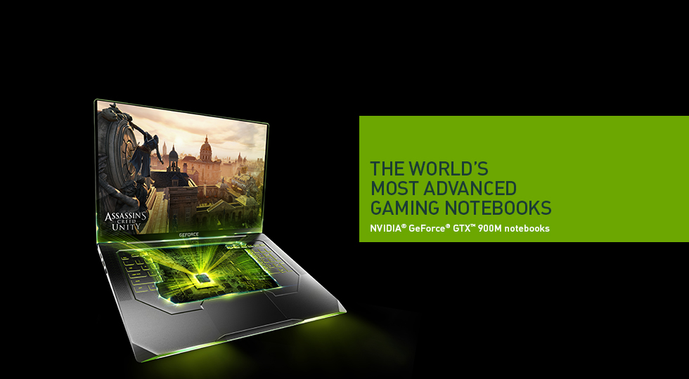 Immagine pubblicata in relazione al seguente contenuto: NVIDIA annuncia le gpu GeForce GTX 980M e GeForce GTX 970M | Nome immagine: news21722_NVIDIA-GeForce-GTX-980M-970M_1.jpg