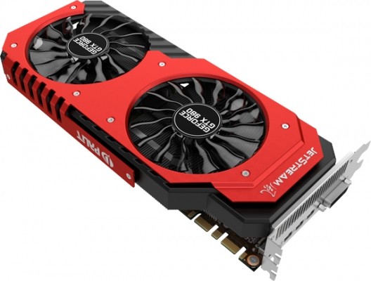 Immagine pubblicata in relazione al seguente contenuto: Palit annuncia la video card GeForce GTX 980 Super JetStream 4GB | Nome immagine: news21730_Palit-GeForce-GTX-980-Super-JetStream_2.jpg