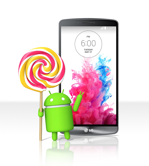 Immagine pubblicata in relazione al seguente contenuto: Il nuovo Android 5.0 Lollipop in arrivo per gli smartphone G3 di LG | Nome immagine: news21836_LG-Android-5-Lollipop_1.jpg