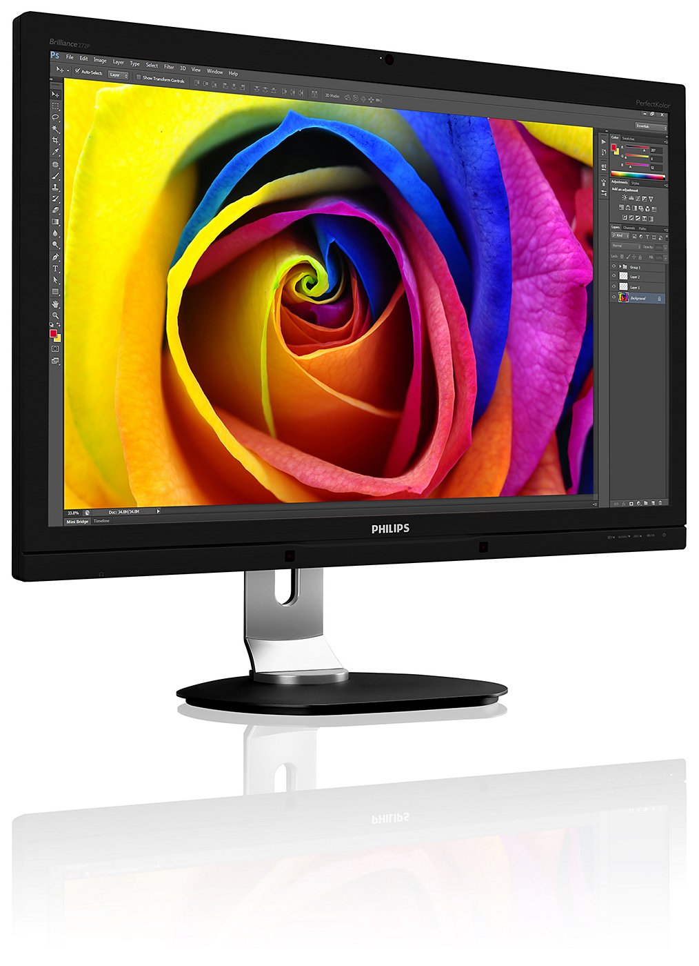 Immagine pubblicata in relazione al seguente contenuto: Philips introduce il monitor 272P4APJKHB con pannello IPS AHVA | Nome immagine: news21837_Philips-272P4APJKHB_1.jpg