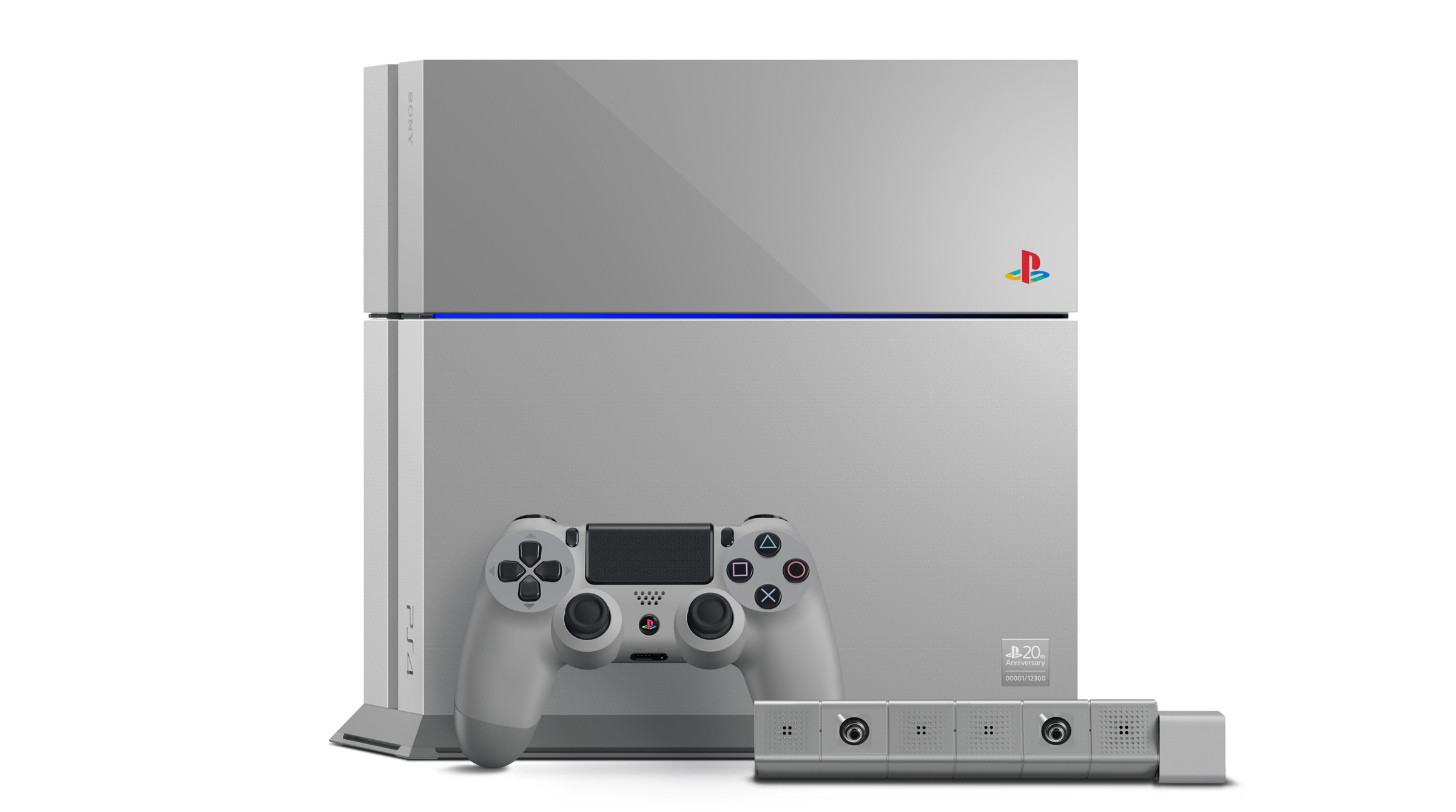 Media asset in full size related to 3dfxzone.it news item entitled as follows: Sony annuncia la PlayStation 4 20th Anniversary Limited Edition | Image Name: news21932_PlayStation-4-20th-Anniversary-Edition_1.jpg