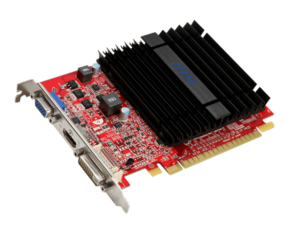 Immagine pubblicata in relazione al seguente contenuto: MSI introduce una nuova video card Radeon R5 230 full-height | Nome immagine: news21983_MSI-Radeon-R5-230_1.png