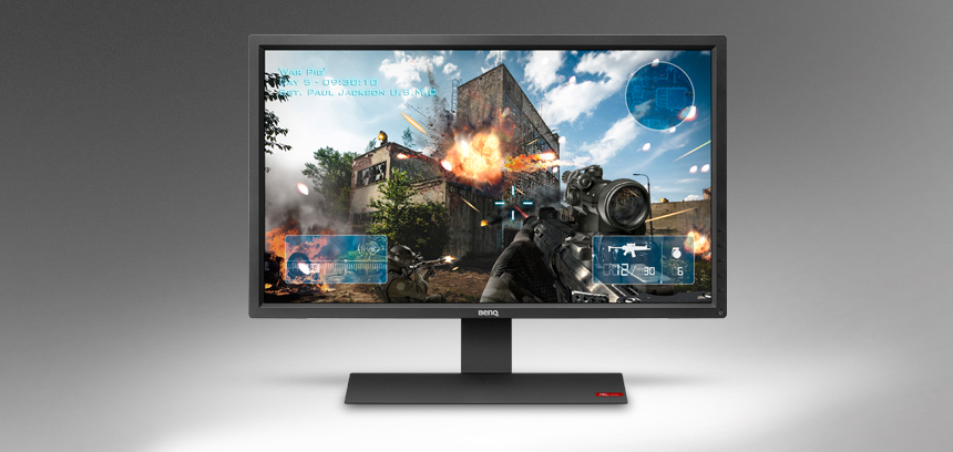 Immagine pubblicata in relazione al seguente contenuto: BenQ lancia il gaming monitor RL2755HM con pannello TN da 27-inch | Nome immagine: news21984_BenQ-RL2755HM_1.jpg