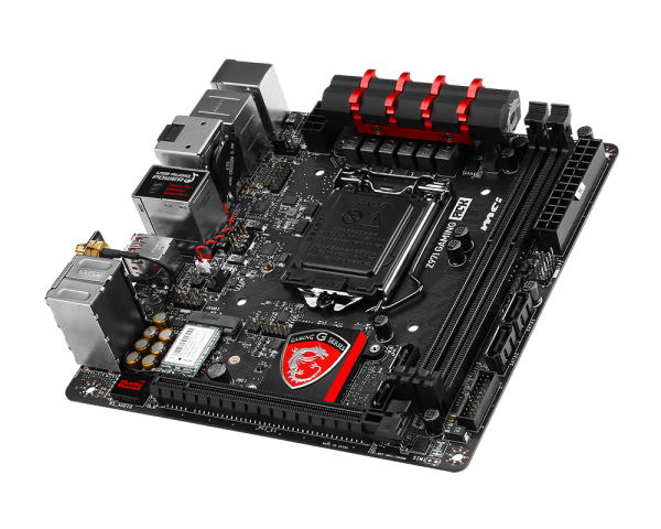 Immagine pubblicata in relazione al seguente contenuto: Gaming e Multiplayer: MSI introduce la motherboard Z97I GAMING ACK | Nome immagine: news21996_MSI-Z97I-GAMING-ACK_2.png