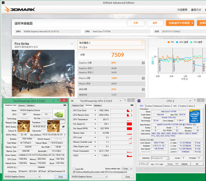 Media asset in full size related to 3dfxzone.it news item entitled as follows: Primi benchmark della video card GeForce GTX 960 con 3DMark | Image Name: news22113_3DMark-benchmark-GeForce-GTX-960_4.jpg