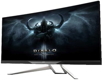 Immagine pubblicata in relazione al seguente contenuto: Acer lavora sul gaming monitor a schermo curvo Predator XR341CK | Nome immagine: news22140_Acer-Predator-XR341CK_1.jpg