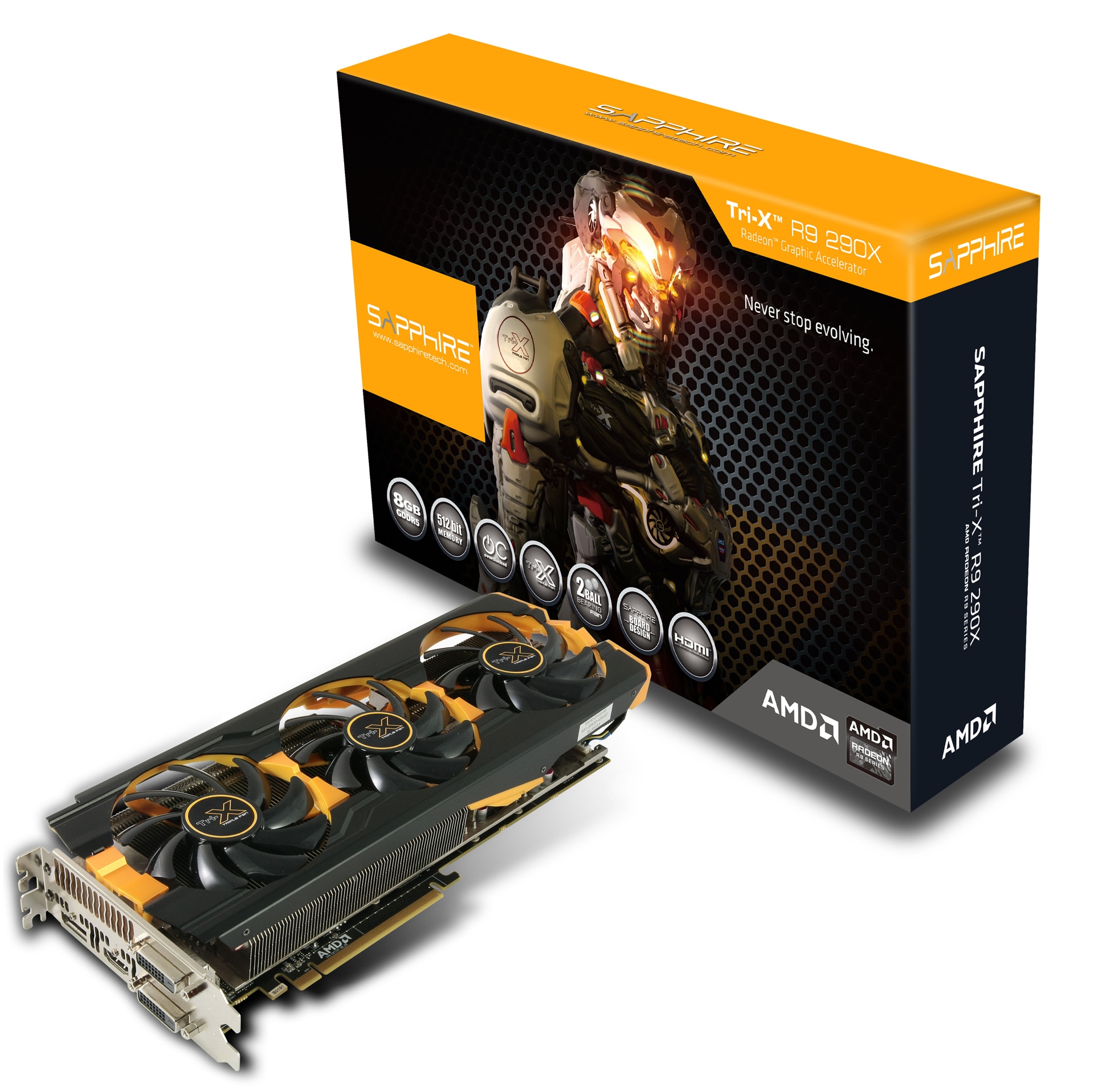 Immagine pubblicata in relazione al seguente contenuto: SAPPHIRE lancia la Radeon R9 290X Tri-X con frame buffer da 8GB | Nome immagine: news22144_SAPPHIRE-R9-290X-Tri-X-8GB_2.jpg