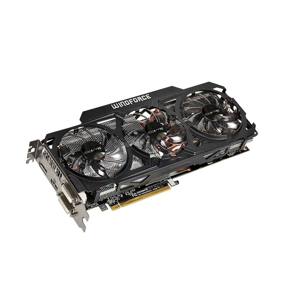Immagine pubblicata in relazione al seguente contenuto: La crisi della GeForce GTX 970 pu favorire le Radeon R9 290X | Nome immagine: news22171_GIGABYTE-R9-290X-WINDFORCE-3X_1.jpg
