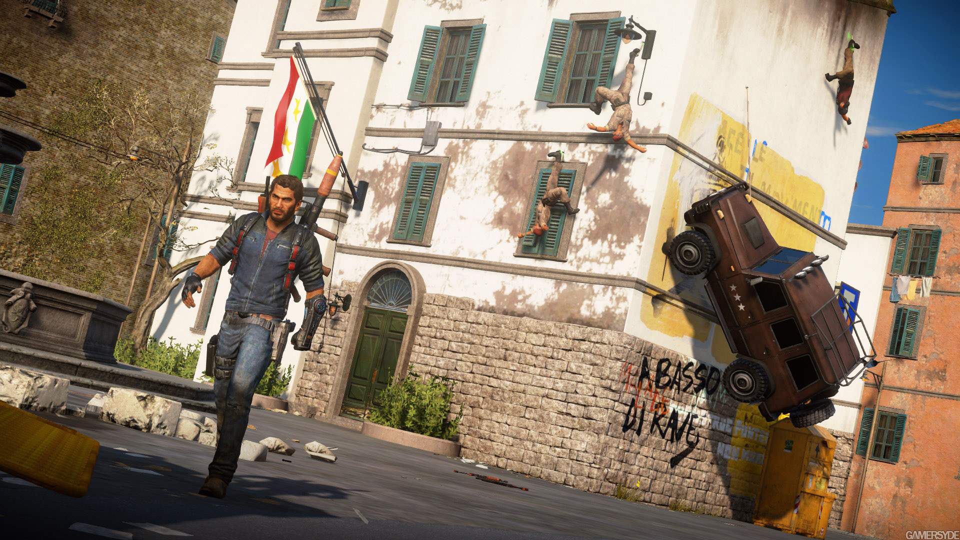 Immagine pubblicata in relazione al seguente contenuto: Trailer e screenshots del game action-adventure Just Cause 3 | Nome immagine: news22223_Just-Cause-3-Screenshot_3.jpg