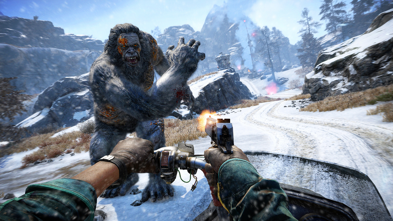 Immagine pubblicata in relazione al seguente contenuto: Trailer e screenshots del DLC Valley of the Yetis di Far Cry 4 | Nome immagine: news22266_Far-Cry-4-Valley-of-the-Yetis-screenshot_1.jpg