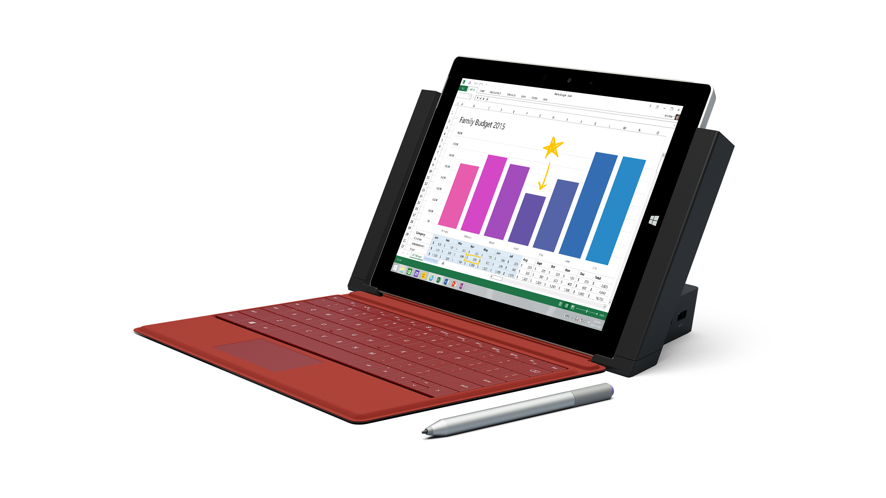 Immagine pubblicata in relazione al seguente contenuto: Microsoft annuncia i tablet Surface 3 con Atom x7 e supporto 4G LTE | Nome immagine: news22410_Microsoft-Surface-3_3.png