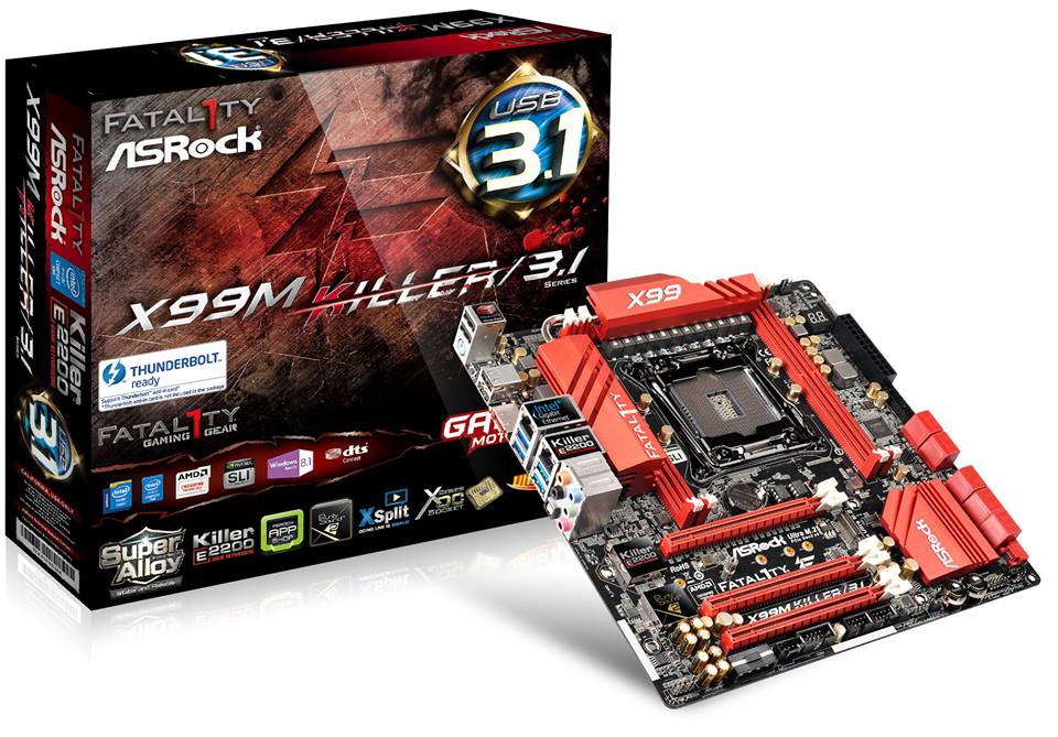 Immagine pubblicata in relazione al seguente contenuto: ASRock annuncia la motherboard micro-ATX Fatal1ty X99M Killer/3.1 | Nome immagine: news22438_ASRock-Fatal1ty-X99M-Killer-3.1_3.jpg