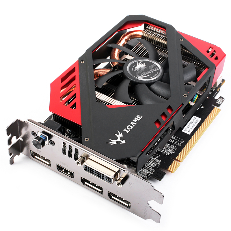 Immagine pubblicata in relazione al seguente contenuto: Colorful introduce la card GeForce iGame GTX960 2GD5 BURI-Mini | Nome immagine: news22441_Colorful-GeForce-GTX-960-BURI-Mini_2.jpg