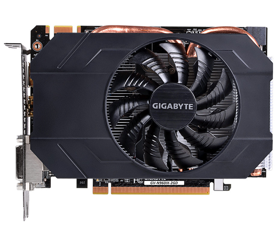 Media asset in full size related to 3dfxzone.it news item entitled as follows: GIGABYTE annuncia una ulteriore GeForce GTX 960 non reference | Image Name: news22501_GIGABYTE-GeForce-GTX-960-Mini_2.jpg