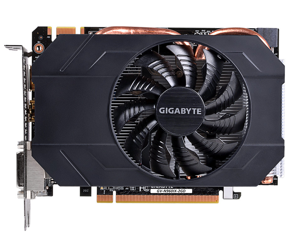 Immagine pubblicata in relazione al seguente contenuto: GIGABYTE annuncia una ulteriore GeForce GTX 960 non reference | Nome immagine: news22501_GIGABYTE-GeForce-GTX-960-Mini_2.jpg
