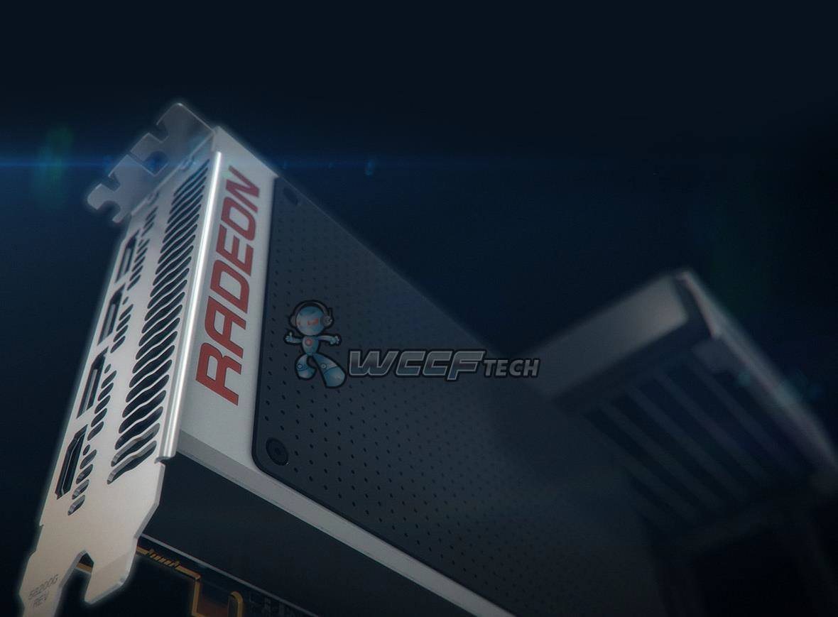 Media asset in full size related to 3dfxzone.it news item entitled as follows: Foto della Radeon R9 390X e della GPU Fiji XT con memoria HBM | Image Name: news22562_AMD-Radeon-R9-390X_1.jpg