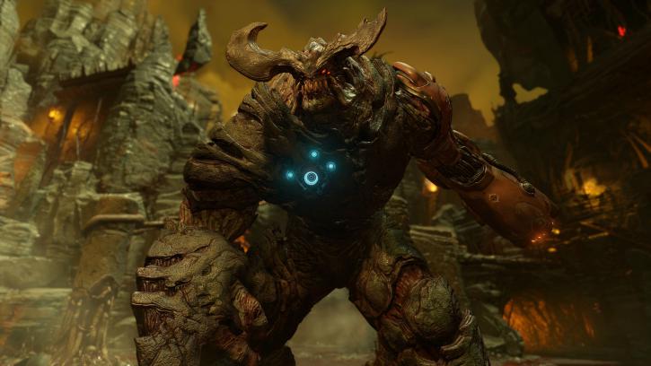 Immagine pubblicata in relazione al seguente contenuto: Bethesda pubblica i primi screenshot dello shooter DOOM in 4K | Nome immagine: news22719_Doom-Screenshot-E3_3.jpg