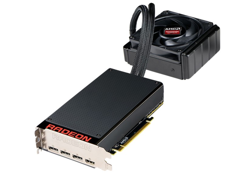 Immagine pubblicata in relazione al seguente contenuto: AMD e i partner lanciano la video card high-end Radeon R9 Fury X | Nome immagine: news22761_Radeon-R9-Fury-X_1.jpg