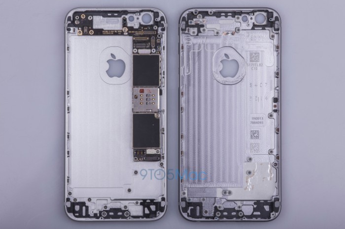 Immagine pubblicata in relazione al seguente contenuto: Prime foto del nuovo iPhone che Apple potrebbe chiamare iPhone 6S | Nome immagine: news22795_Foto-Apple-iPhone-6S_1.jpg