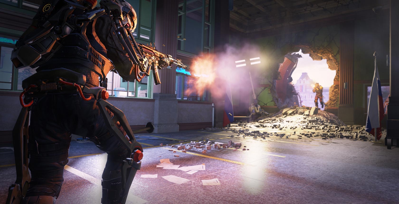 Media asset in full size related to 3dfxzone.it news item entitled as follows: Disponibile il DLC Supremacy di Call Of Duty: Advanced Warfare | Image Name: news22808_COD-Supremacy-Screenshot-Kremlin_1.jpg