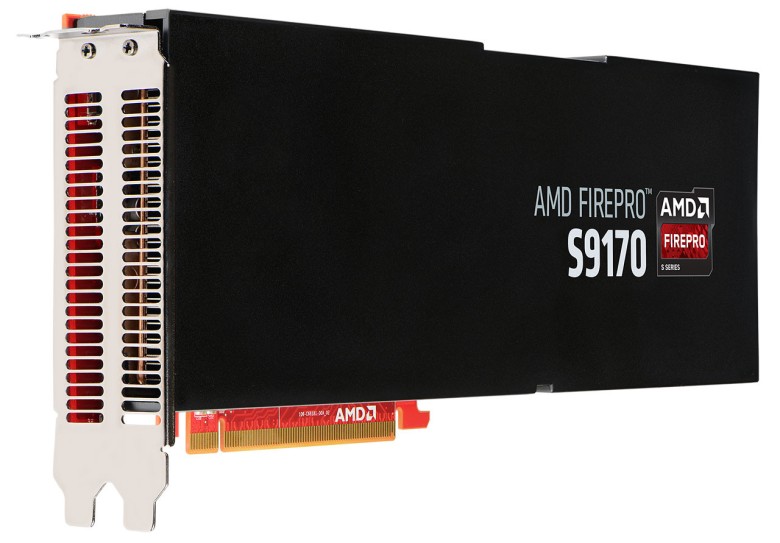 Immagine pubblicata in relazione al seguente contenuto: AMD lancia la scheda video FirePro S9170 con frame buffer da 32GB | Nome immagine: news22832_AMD-FirePro-S9170_1.jpg