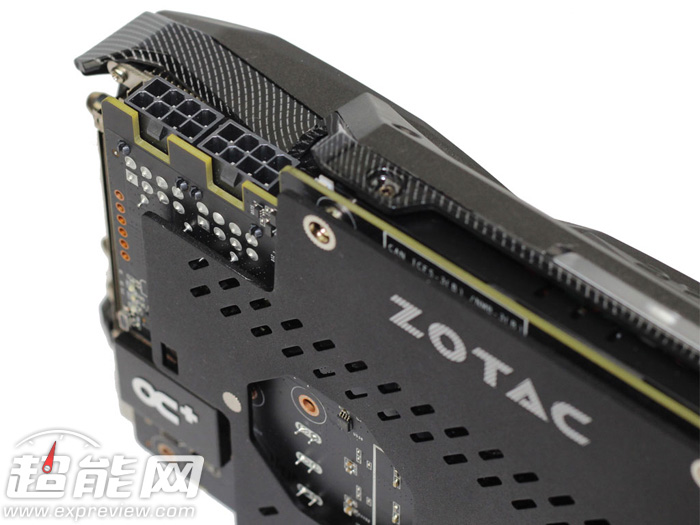 Media asset in full size related to 3dfxzone.it news item entitled as follows: Foto e specifiche della GTX 980 Ti Extreme OC Edition di Zotac | Image Name: news22898_Zotac-GTX-980-Ti-Extreme-OC-Edition_5.jpg