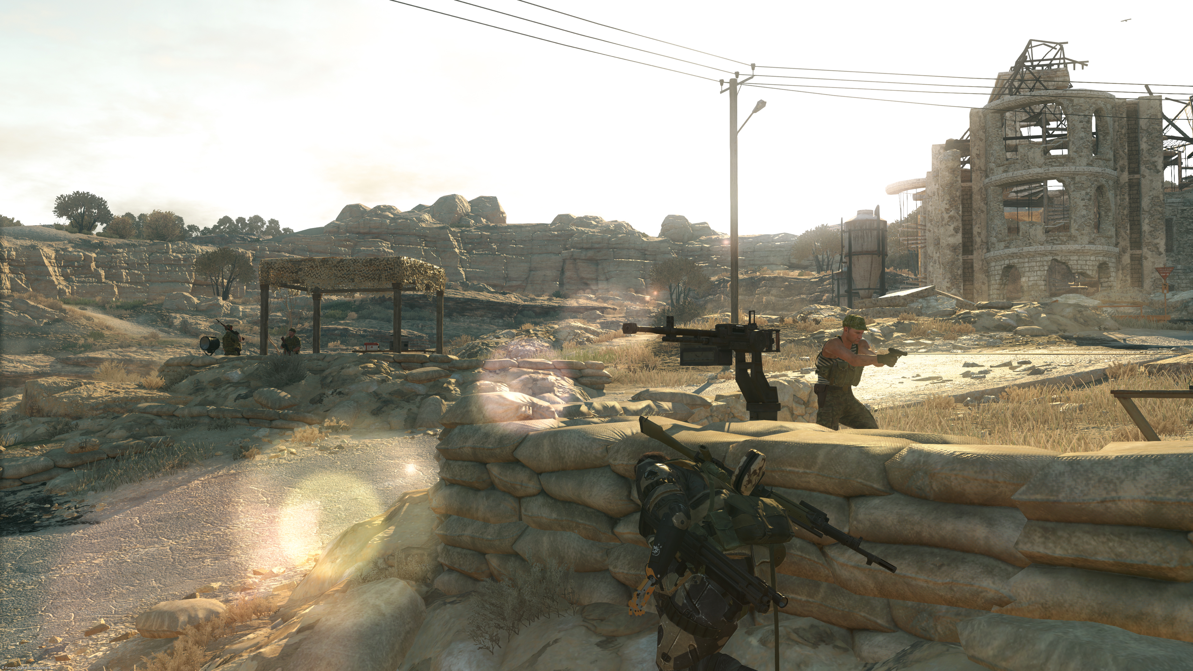 Media asset in full size related to 3dfxzone.it news item entitled as follows: Risoluzioni e frame rate di Metal Gear Solid V: The Phantom Pain | Image Name: news22949_Metal-Gear-Solid-V-The-Phantom-Pain_2.jpg