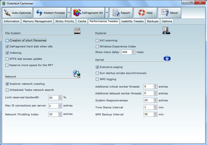 Media asset in full size related to 3dfxzone.it news item entitled as follows: Il tweaker Cacheman 10.0 supporta Windows 10, Skylake e DDR4 | Image Name: news22962_Cacheman-Screenshot_1.jpg