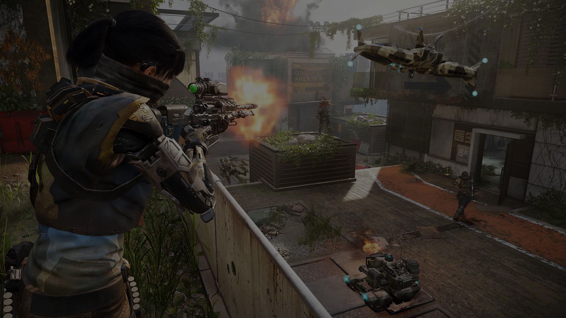 Immagine pubblicata in relazione al seguente contenuto: La beta di Call of Duty: Black Ops III multiplayer anche per PC e Xbox One | Nome immagine: news23000_Call-of-Duty-Black-Ops-III-beta-screenshot_2.jpg