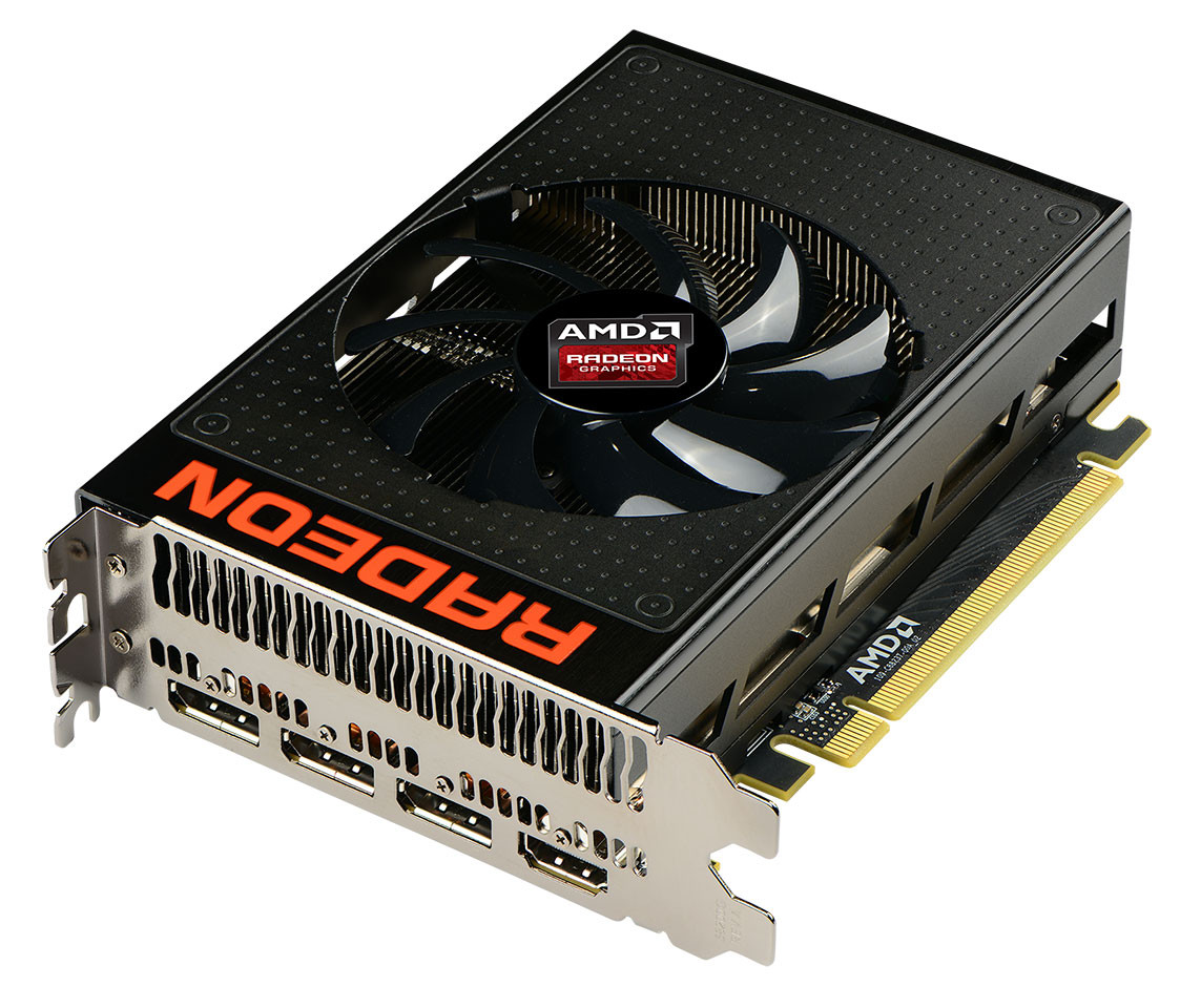 Immagine pubblicata in relazione al seguente contenuto: AMD annuncia ufficialmente la card con GPU Fiji Radeon R9 Nano | Nome immagine: news23005_AMD-Radeon-R9-Nano_1.jpg