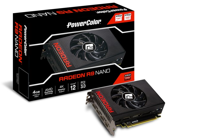 Immagine pubblicata in relazione al seguente contenuto: TUL annuncia la video card PowerColor R9 NANO 4GB HBM | Nome immagine: news23051_PowerColor-R9-NANO-4GB-HBM_2.jpg