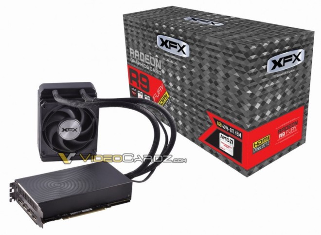 Immagine pubblicata in relazione al seguente contenuto: E' di XFX la prima video card Radeon R9 Fury con cooler a liquido | Nome immagine: news23098_XFX-Radeon-R9-Fury-Cooler-a-liquido_2.jpg