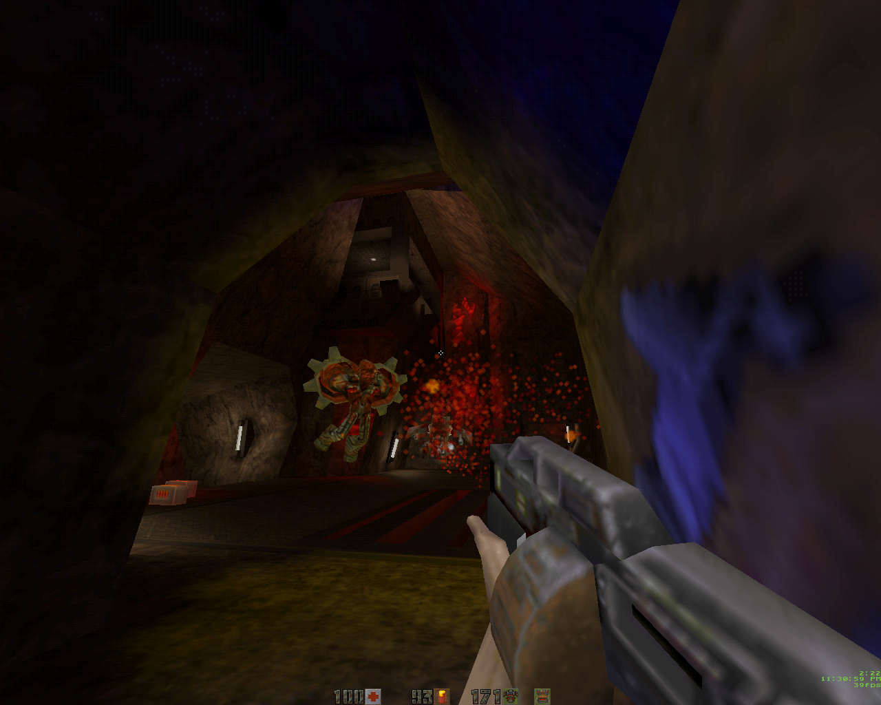 Immagine pubblicata in relazione al seguente contenuto: Quake, QuakeWorld, FitzQuake e Quake 2 per DOS con Voodoo2, Voodoo3 e Voodoo5 | Nome immagine: news23108_Quake-2-3dfx-Voodoo5-MS-DOS-Screenshot_2.png