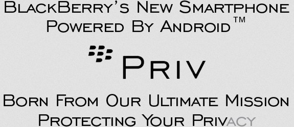 Immagine pubblicata in relazione al seguente contenuto: Si chiamer Priv il primo smartphone BlackBerry con OS Android | Nome immagine: news23127_Blackberry-Priv_1.jpg