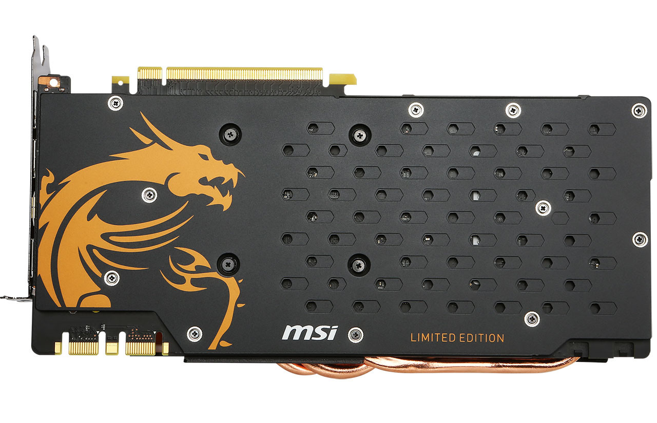 Immagine pubblicata in relazione al seguente contenuto: MSI introduce la video card GeForce GTX 980Ti GAMING 6G Golden Edition | Nome immagine: news23146_MSI-GeForce-GTX-980-Ti-Gaming-Golden-Edition_2.jpg