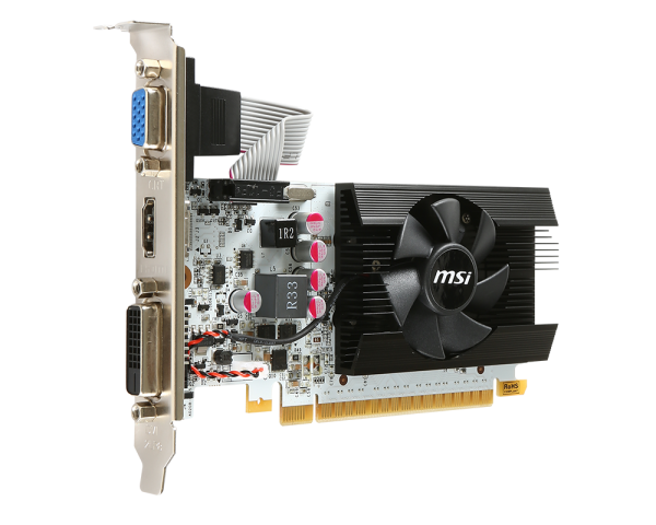 Immagine pubblicata in relazione al seguente contenuto: MSI lancia una GeForce GT 730 factory-overclocked con PCB bianco | Nome immagine: news23165_MSI-GeForce-GT-730-LP-OC-1GB-G-DDR5_1.png