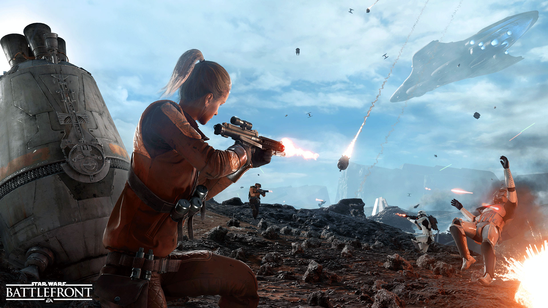 Media asset in full size related to 3dfxzone.it news item entitled as follows: Electronic Arts estende il periodo di beta testing di Star Wars Battlefront | Image Name: news23196_Star-Wars-Battlefront_3.jpg