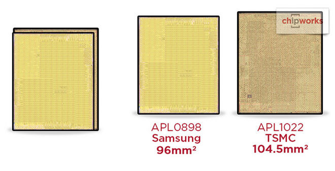 Immagine pubblicata in relazione al seguente contenuto: Apple prende posizione sulla vicenda dei chip A9 prodotti da Samsung e Apple | Nome immagine: news23201_Apple-A9-Samsung-TSMC_1.jpg