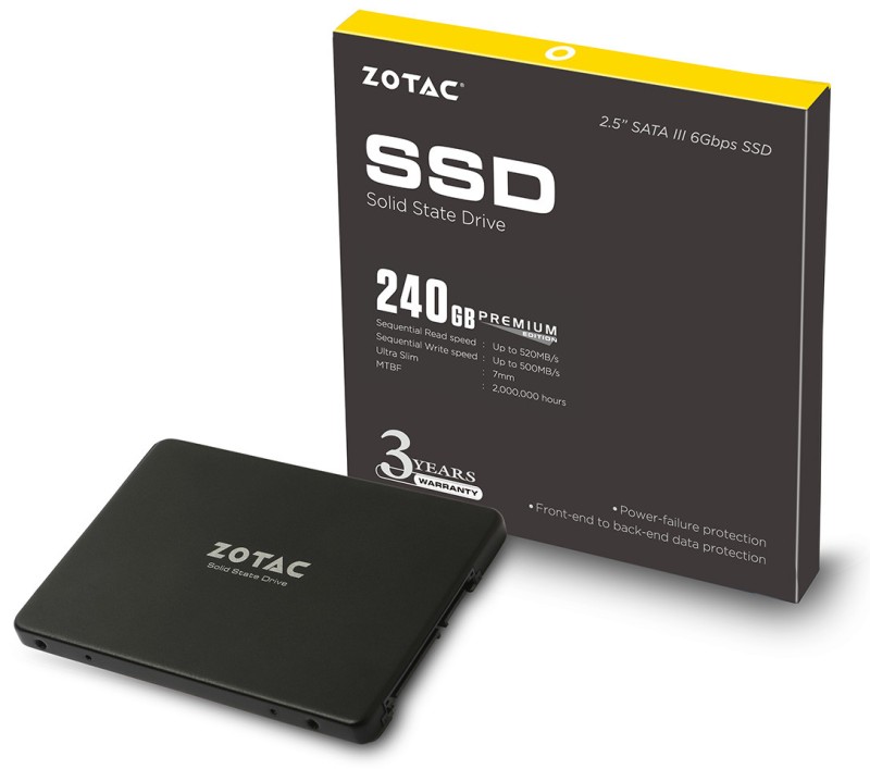 Media asset in full size related to 3dfxzone.it news item entitled as follows: Zotac annuncia la linea di drive a stato solido Premium Edition SSD | Image Name: news23211_Zotac-SSD-Premium-Edition_2.jpg