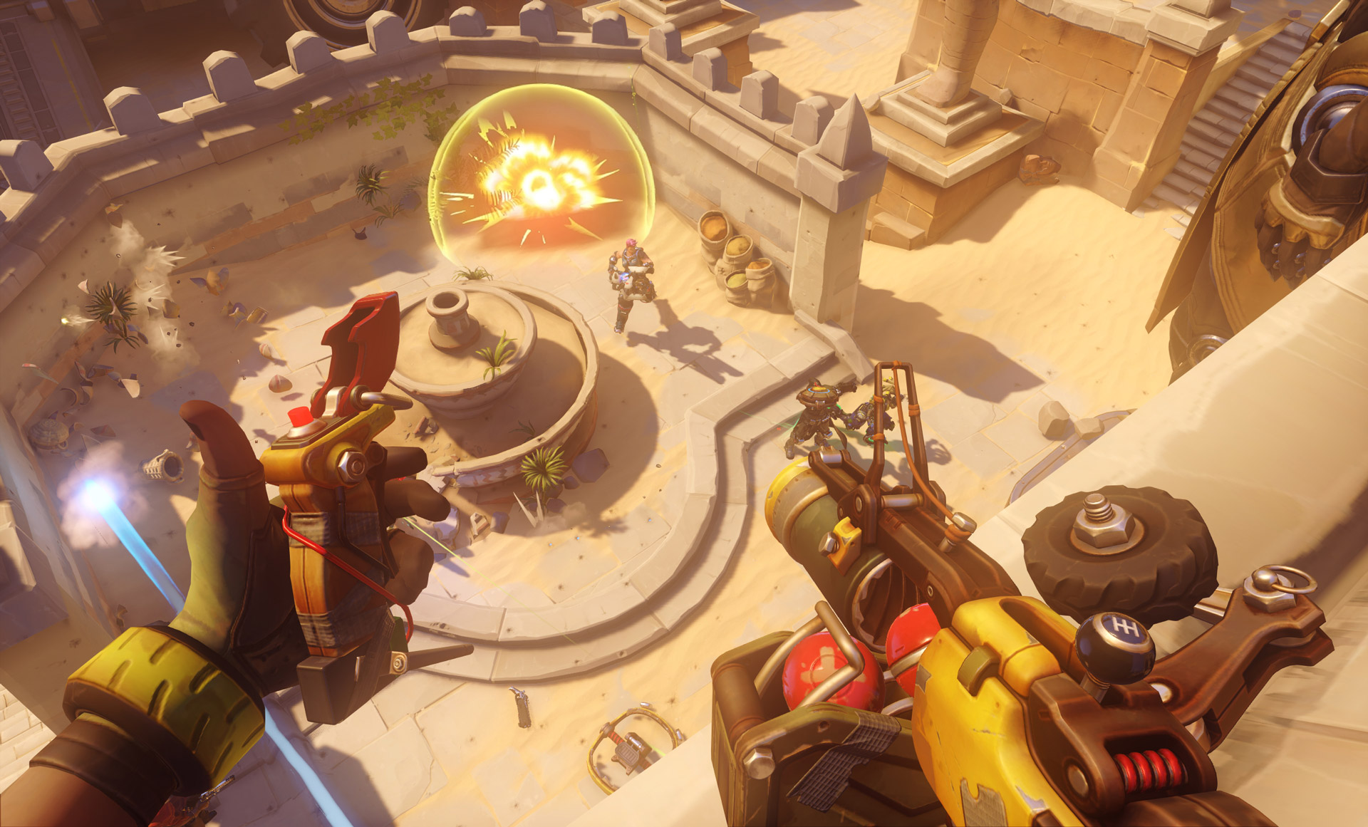 Immagine pubblicata in relazione al seguente contenuto: Blizzard annuncia la closed beta del first-person shooter Overwatch | Nome immagine: news23218_Overwatch-Screenshot_3.jpg