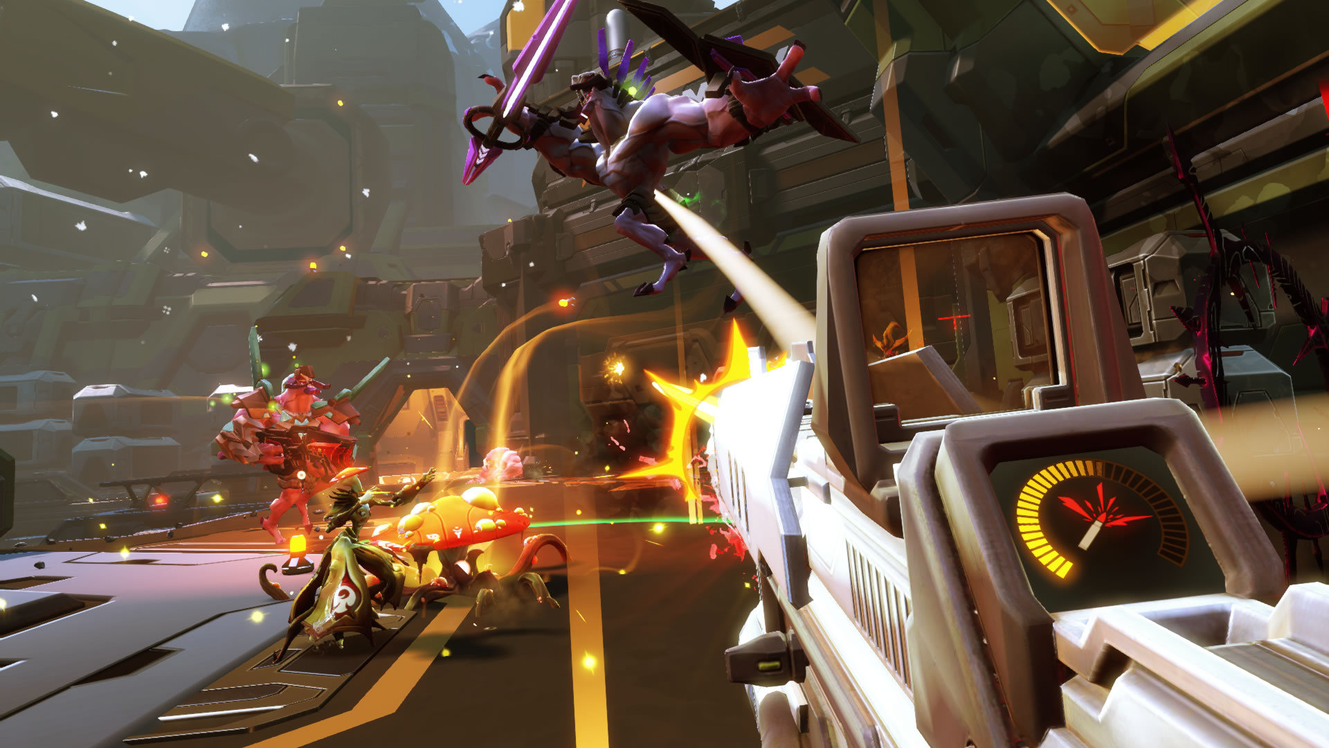 Immagine pubblicata in relazione al seguente contenuto: Gearbox e 2K Games annunciano la closed beta dello shooter Battleborn | Nome immagine: news23229_Battleborn-Screenshot_4.jpg