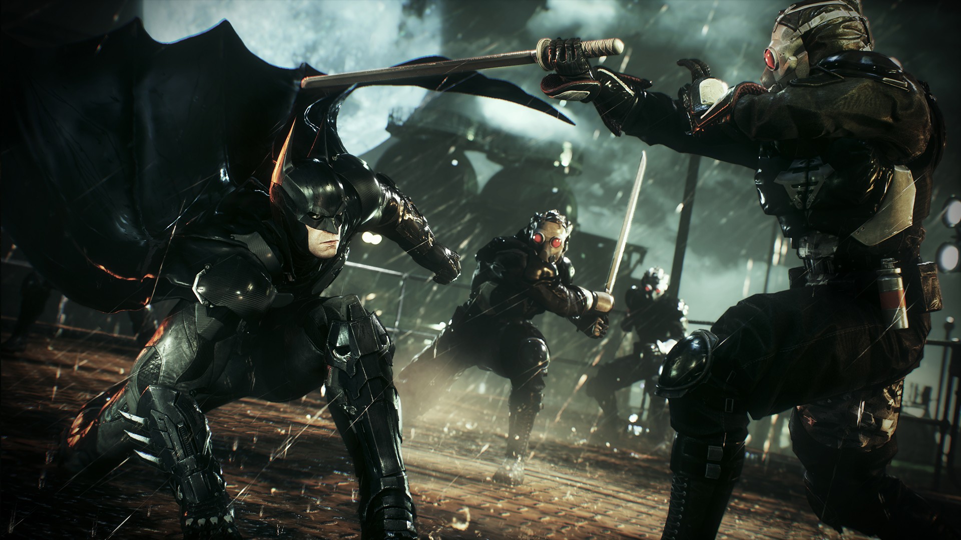 Immagine pubblicata in relazione al seguente contenuto: Il nuovo rilascio di Batman: Arkham Knight per PC ha una data ufficiale | Nome immagine: news23269_Batman-Arkham-Knight-Screenshot_2.jpg