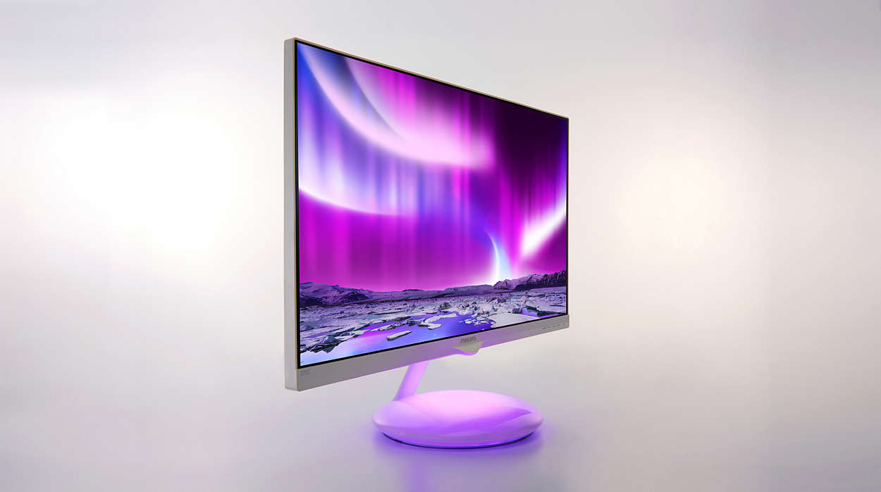 Immagine pubblicata in relazione al seguente contenuto: Philips lancia il monitor Full HD 275C5QHGSW con tecnologia Ambiglow | Nome immagine: news23286_Philips-275C5QHGSW_5.jpg