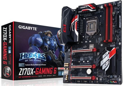 Media asset in full size related to 3dfxzone.it news item entitled as follows: GIGABYTE introduce la motherboard high-end Z170X-Gaming 6 | Image Name: news23306_GIGABYTE-Z170X-Gaming-6_3.jpg