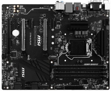 Immagine pubblicata in relazione al seguente contenuto: MSI introduce la motherboard gaming-oriented Z170A SLI PLUS | Nome immagine: news23309_MSI-Z170A-SLI-PLUS_1.jpg