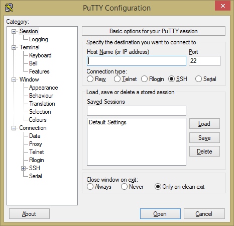 Immagine pubblicata in relazione al seguente contenuto: SSH/Telnet/Rlogin Client & Console: PuTTY 0.66 beta - Security Fix | Nome immagine: news23330_PuTTY-Screenshot_1.jpg