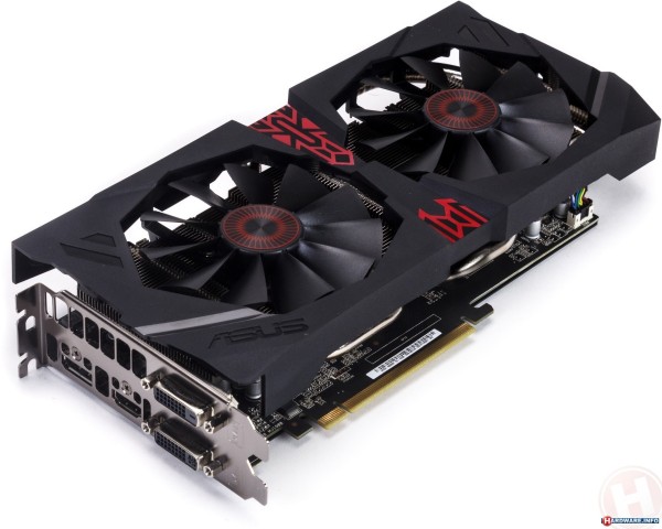 Immagine pubblicata in relazione al seguente contenuto: Foto delle Radeon R9 380X non reference di ASUS, XFX e GIGABYTE | Nome immagine: news23370_ASUS-R9-380X-STRIX_1.jpg