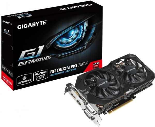 Immagine pubblicata in relazione al seguente contenuto: Foto delle Radeon R9 380X non reference di ASUS, XFX e GIGABYTE | Nome immagine: news23370_GIGABYTE-Radeon-R9-380X_1.jpg